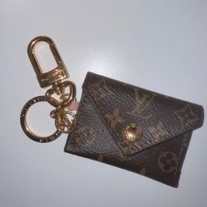 Louis Vuitton Monogram Key Holder with Gold Accents